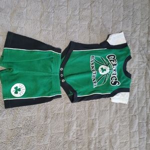 Celtics Baby outfit
